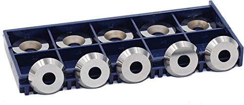 YUFUTOL 10pcs 16mm Round Carbide Inserts Cutters Knifes Indexable Replacement Fits For Popular DIY Woodworking Lathe Wood Turning Finisher Hollower YUFUTOL