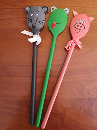 Mr.Woodware 12 Inch Wooden Spoons for Cooking - Set of 24 Long Handle Oval Wooden Spoon for Mixing, Stirring, Tasting - Kitchen Wooden Utensils For Mr. Woodware