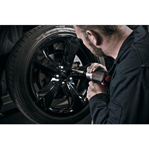 Ingersoll Rand 2135QXPA 1/2" Drive Air Impact Wrench, Quiet Technology, 1,100 ft-lbs Powerful Nut Busting Torque, Lightweight, Black Ingersoll Rand