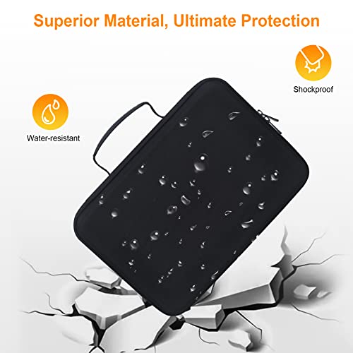 BOVKE Battery Carrying Case Compatible with DEWALT 20V/60V MAX XR Battery Pack &Charger, Storage Holder for 20V 60V 2.0/3.0/4.0/5.0/6.0/9.0-Ah BOVKE