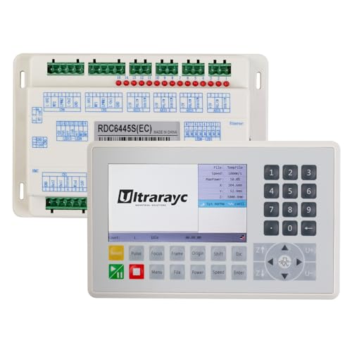 Ultrarayc Ruida CO2 Laser Controller Board RDC6445S Support LightBurn for CO2 Laser Engraving Cutting Machine WoodArtSupply