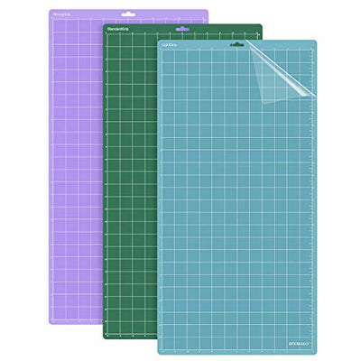 DOOHALO Cutting Mat for Cricut Maker and Cricut Explore Air2/One Smart Cutting Machine Expression 12 X 24 inch 3 Pack Replacement Variety Adhesive