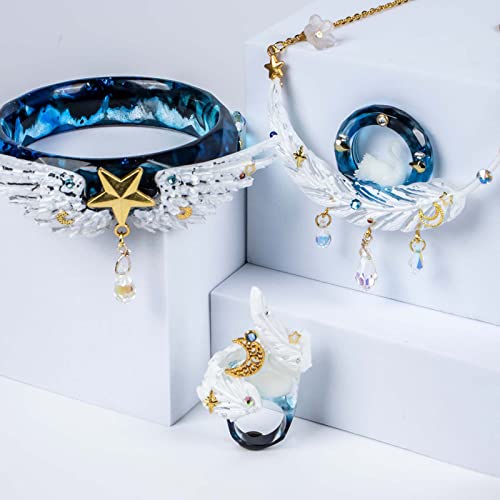 Feather Fondant Silicone Molds for Sugarcraft Cake Decorating, Chocolate, Cupcake Topper, Epoxy Resin Jewelry Casting, Polymer Clay 2-Bundle Length FUNSHOWCASE