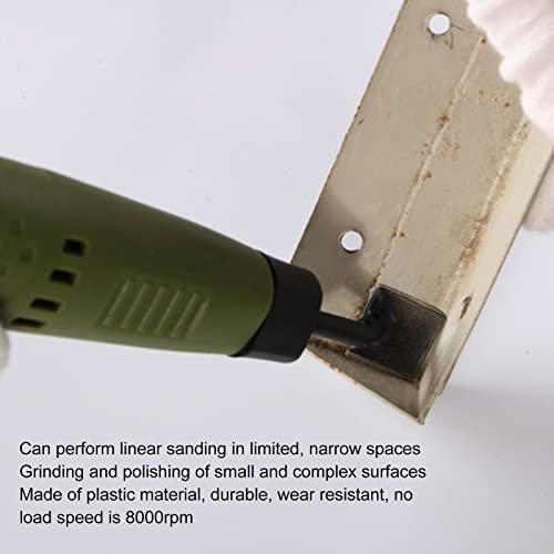 Power Sander Kit, 18W Plastic Mini Pen Sander DIY Sanding Pen Polishing Machine for Grinding Polishing g Surfaces Grooves Tight Corners, US Plug Estink