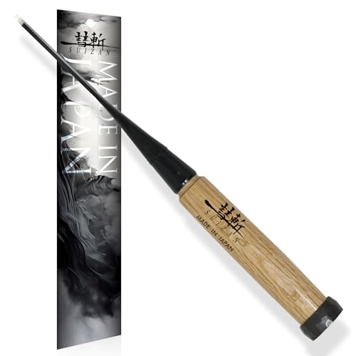 SUIZAN Japanese Wood Chisel 1/8 Inch (3mm) Professional Wood Chisels for Woodworking Oire Nomi SUIZAN