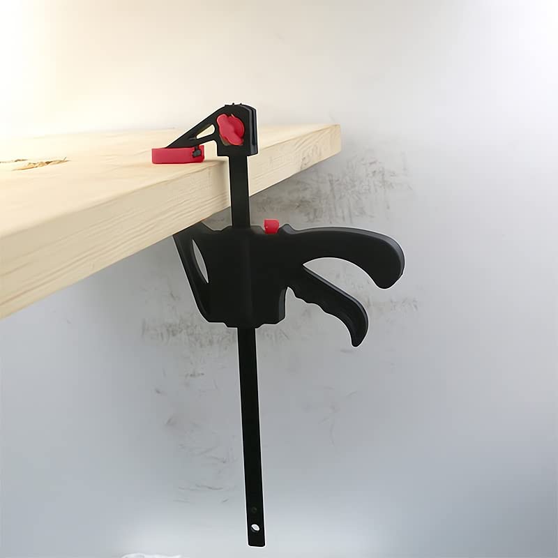 Ximimark 2 PCS 4inch Bar F Clamps Clip Grip Quick Ratchet Release Woodworking DIY Hand Tool Kit Ximimark