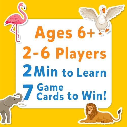 Skillmatics Card Game - Guess in 10 Animal Planet, Perfect for Boys, Girls, Kids, and Families Who Love Toys, Board Games, Gifts for Ages 6, 7, 8, 9 Skillmatics