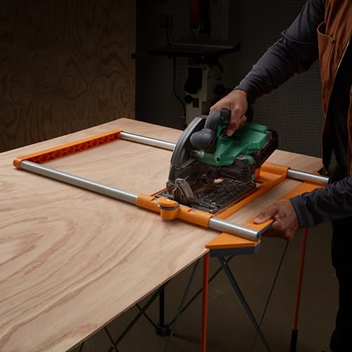 BORA 6-Piece NGX Premier Set for Making Precision Cuts, Includes 50" Clamp Edge, 50" Clamp Edge Extension, Saw Plate RT, Track Clamp Pair, T-Square Bora