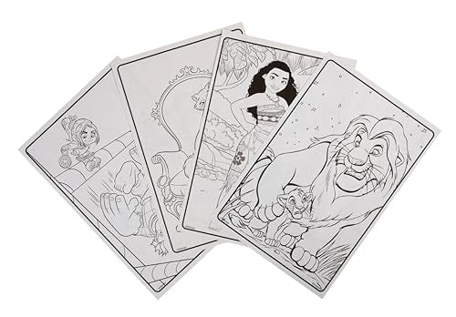 Crayola Coloring Book, Big Book of Disney Animation, 288 Coloring Pages, Gift for Kids, Age 3, 4, 5, 6 Crayola