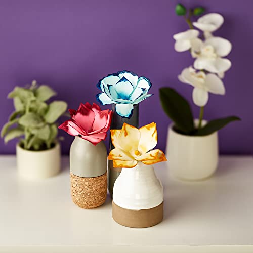 Crayola Paper Flower Science Kit, Color Changing Flowers, Gift for Kids Ages 7, 8, 9, 10 Crayola