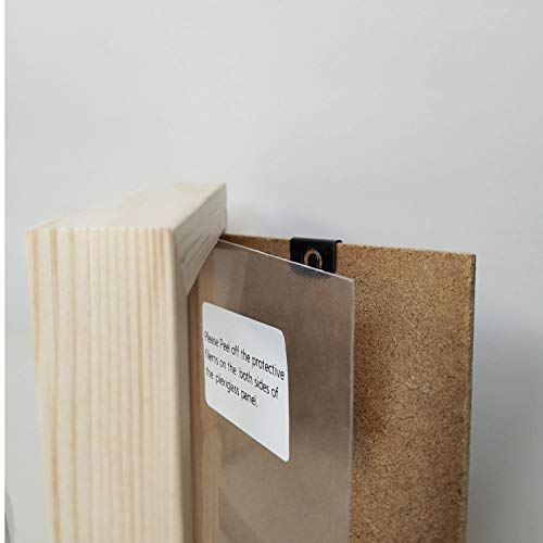 8x8 Photo Frame Solid Wood Frame Square 8x8 Picture Frame. Environmental Protection, no Paint. Protection Panel Plastic Material. Wall or Tabletop N\C