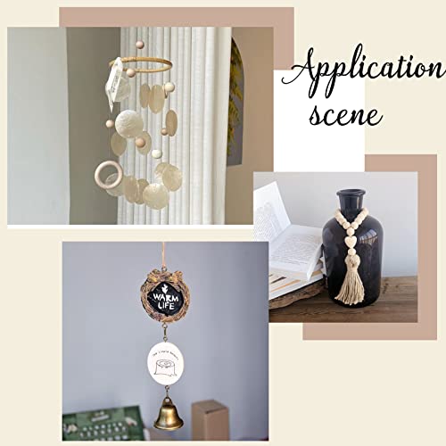 OLYCRAFT 20pcs Natural Wood Heart Beads 30mm Cherry Wooden Beads with 2mm Hole Unfinished Wood Beads Heart Shape Loose Wooden Beads for Crafts DIY OLYCRAFT