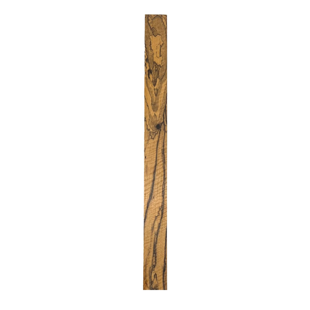 Exotic Wood Zone's Black and White Ebony/Pale Moon 1-1/2" x 1-1/2" x 12" Turning Blanks | Square Lathe Hardwood Blocks Exotic Wood Zone