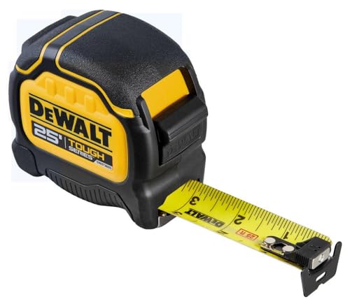 DEWALT TAPE MEASRE BLK/YLW 25FT DEWALT