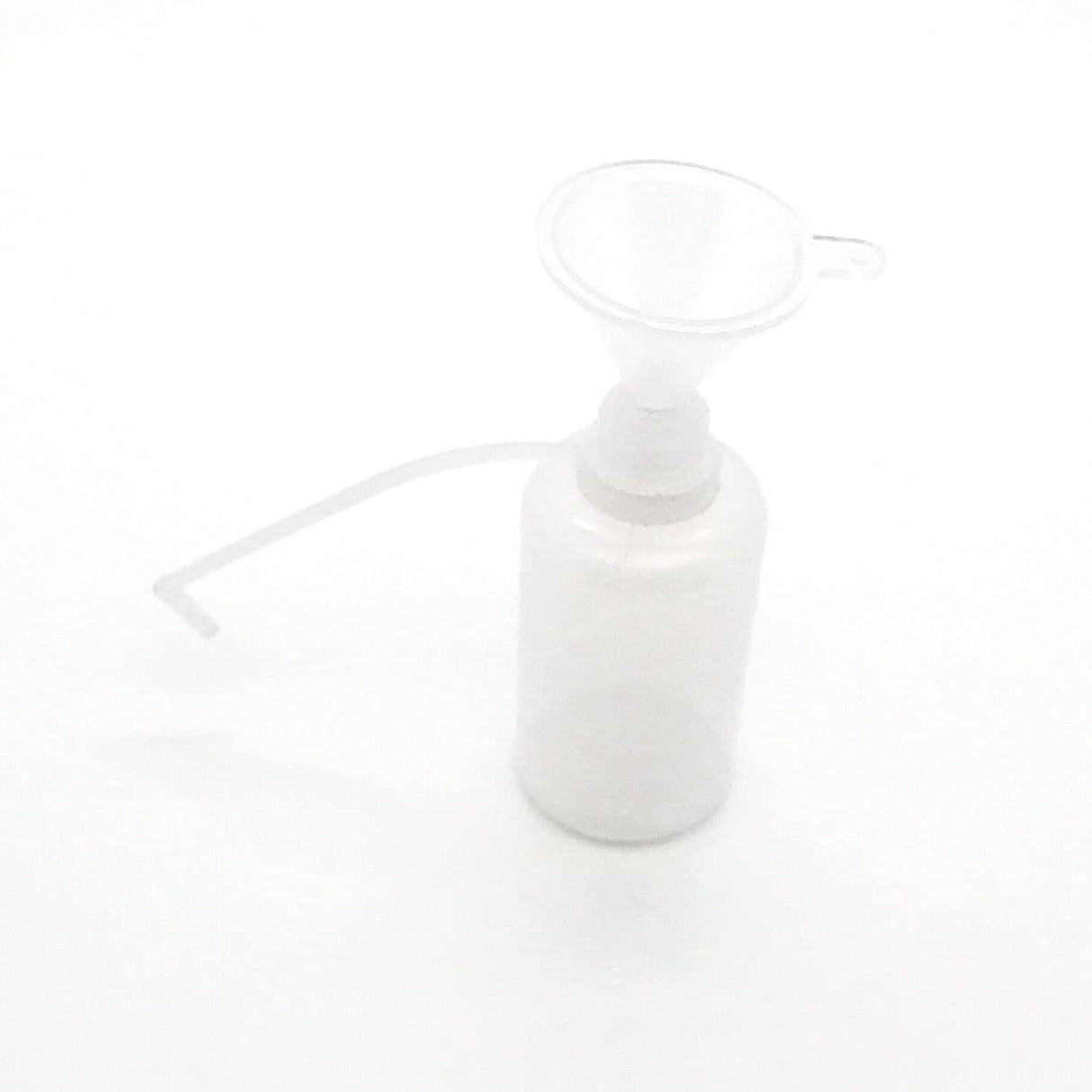 12 Pcs Precision Tip Applicator Bottles, MYYZMY 1 Ounce Translucent Glue Bottles, with 2 Mini Funnel, White Lids MYYZMY
