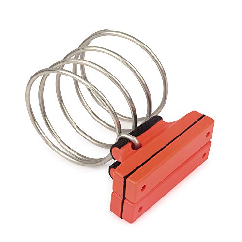 Gomake Magnetic Heat Gun Holder with Safety Cap and Scratch Less Felt Base for Vinyl Wrap Heater Holder, Strong Magnet to Hold Tools and Light Gomake