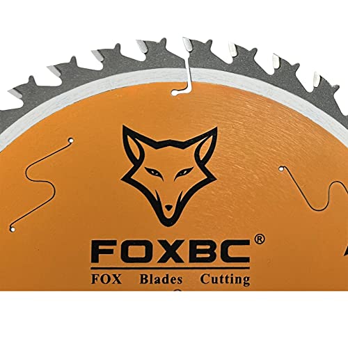 FOXBC 8-1/4 Inch Table Saw Blade 40 Tooth, Replacement for Freud Diablo D0840, DeWalt DWA181440 Finishing Circular Saw Blade, DeWalt DWE7485 Table FOXBC