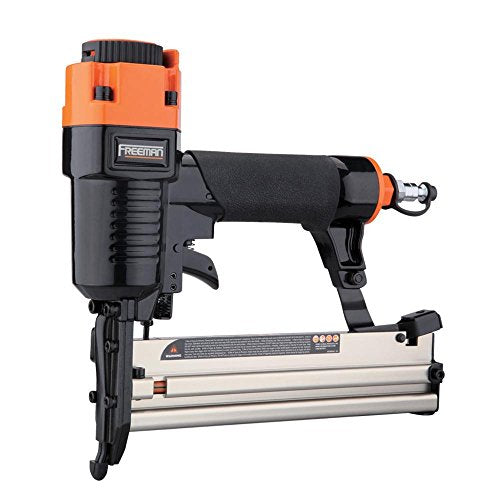 Freeman P9PCK Complete Pneumatic Framing and Finishing Nailer and Stapler Kit with Bags and Fasteners (9-Piece) Freeman