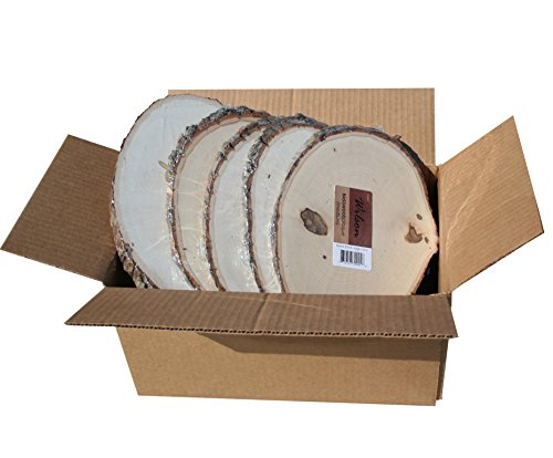 Wilson Basswood Plaque (Round/Oval) Bulk Quantity Value Box (Small (5-7 inch Diameter) Pack of 20) Wilson