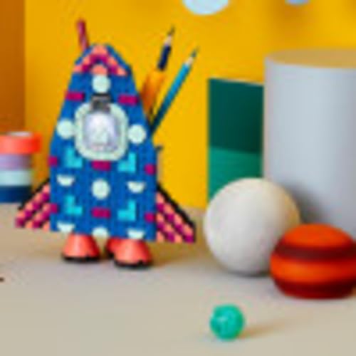 LEGO DOTS Pencil Holder 41936 DIY Craft Decoration Kit; Makes a Great Creative Gift for Kids; New 2021 (321 Pieces) LEGO