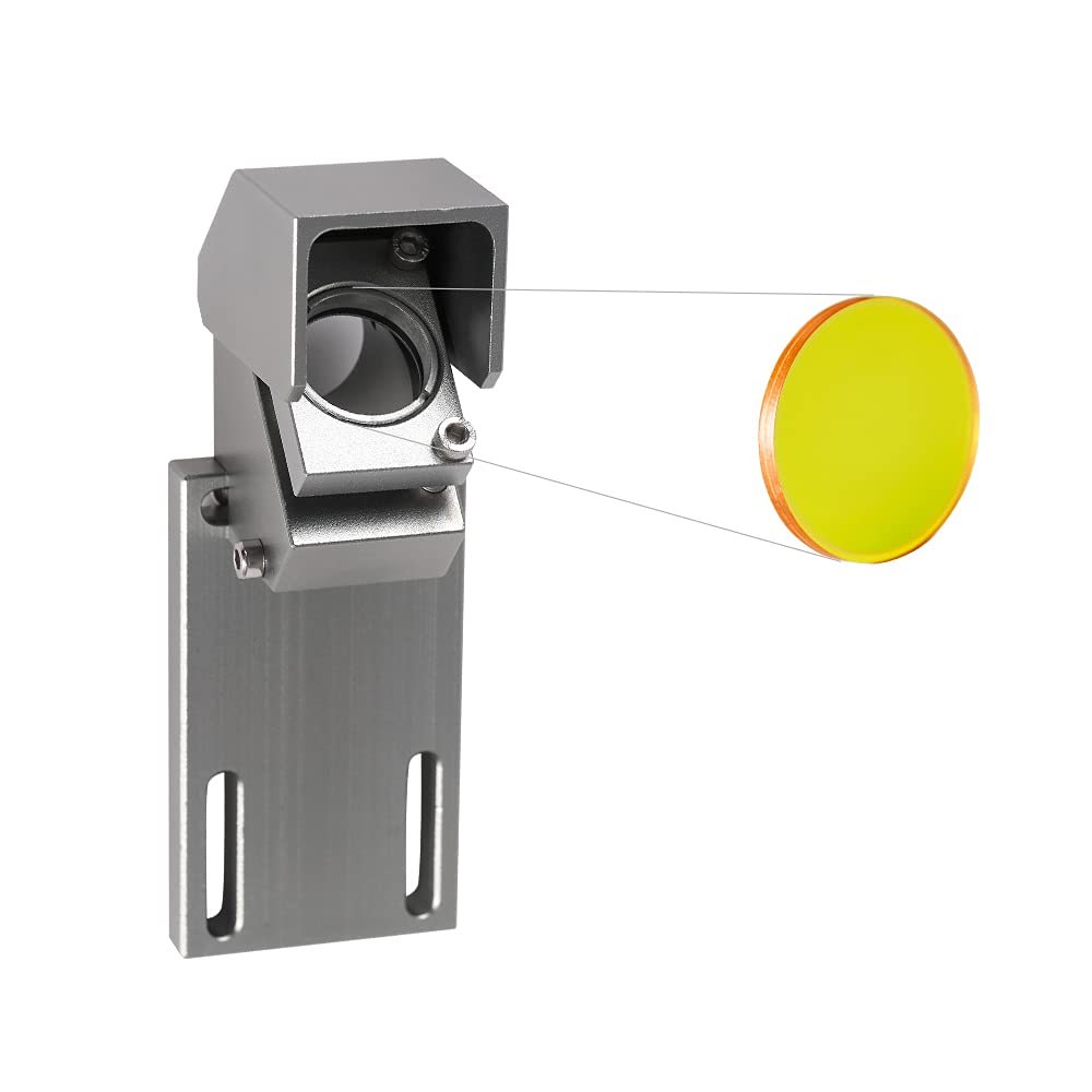 Cloudray Laser Beam Combiner Lens Dia.20mm for CO2 Laser Engraving Cutting Machine to Adjust Light Path and Make Laser Visible (Set B) Cloudray