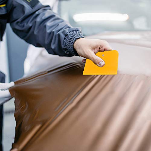 Set of 9 Body Filler Spreaders Automotive Body Fillers, SourceTon 4, 5, 6 Inch Reusable Plastic Spreader For Applying Fillers, Putties, Glazes, SourceTon
