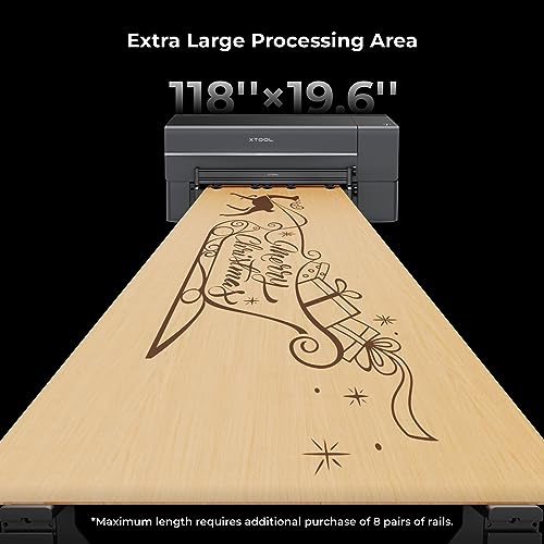 xTool Automatic Conveyor Feeder for xTool P2 55W Co2 Laser Cutter, Partner for Accurately Automatic Engraving and Cutting on Larger Area up to xTool