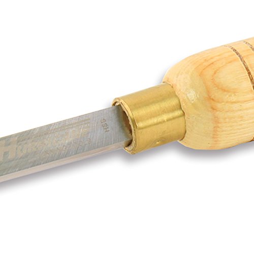 Hurricane Turning Tools, HTT-105, High Speed Steel, 1/2" Round Nose Scraper for Woodturning Hurricane Turning Tools