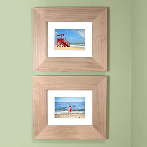 Recessed Landscape Picture Frame Medicine Cabinet by Fox Hollow Furnishings - 14"W x 11"H Hidden Wall Storage Fox Hollow Furnishings