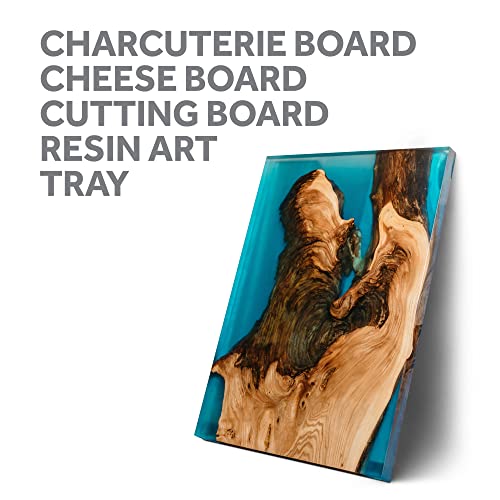 Silicone Epoxy Resin Mold - 18 x 12 x 2 Inches - Resin Supplies for Charcuterie Board, Cutting Board, and Serving Tray Casting - Time-Saving 1 Piece Upstart Epoxy