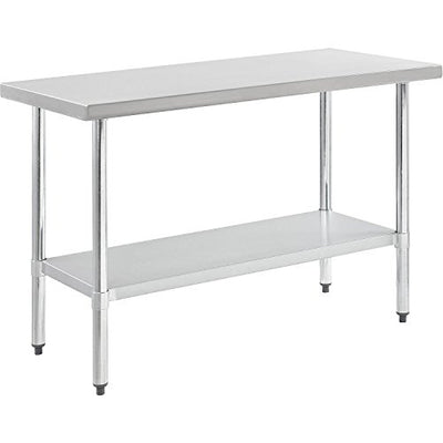 Nexel WB7230SS Stainless Steel Worktable With Under shelf, 72"W x 30"D x 35"H