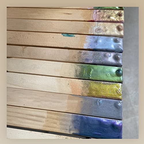 8 Inch 50PCS Popsicle Sticks for Crafts, Jumbo Craft Sticks Wooden Paint Stick for Arts & Craft Projects & DIY Projects & Ice Cream, Waxing, Mixing CR CHRWLIN