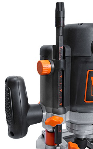WEN RT6033 15-Amp Variable Speed Plunge Woodworking Router Kit with Carrying Case & Edge Guide WEN