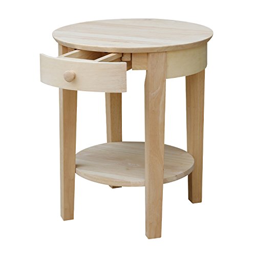 International Concepts Unfinished Philips End Table IC International Concepts