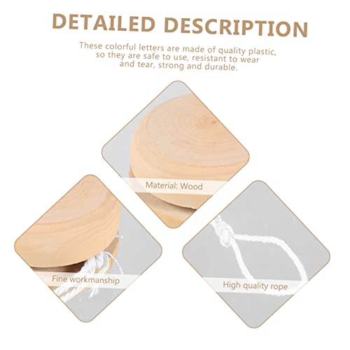 Gogogmee 10pcs Graffiti Yo-yo Trick Yoyo Beginner Yoyo Transaxle Yoyo Responsive Yoyo Rotating Yoyo Balls Wood Yoyo Balls Unfinished Wood Bearing Gogogmee