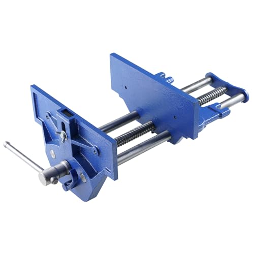 VEVOR Woodworking Vise, 13 inch Woodworking Bench Vise, Heavy-duty Cast Iron Vice for Workbench 10.6" Jaw Width, with Quick Release Lever for VEVOR