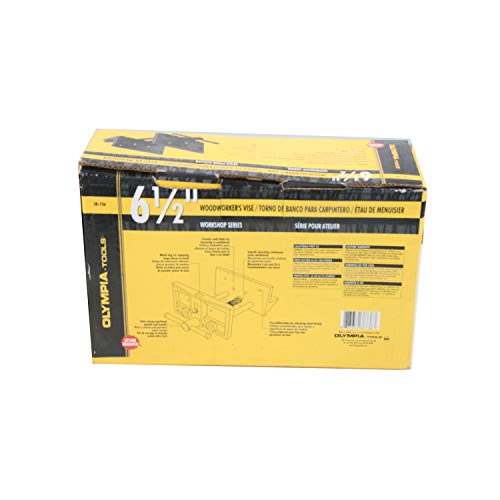 Olympia Tools 38-736 Woodworker’s Vise, 6-1/2-Inch , Gray Olympia Tools