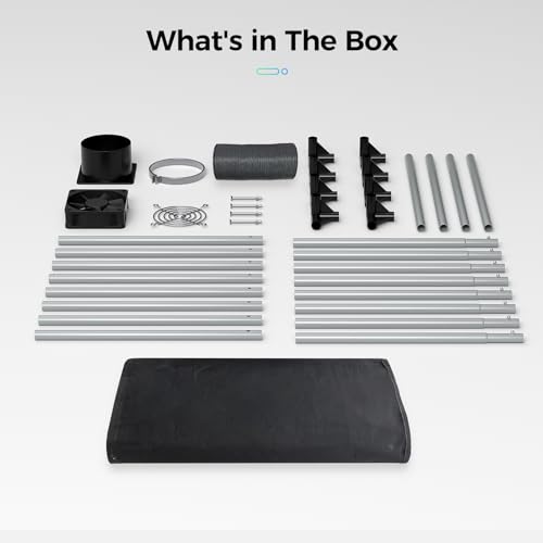 Creality Laser Engraver Enclousre Pro,Fireproof and Dustproof Protective Cover with Exhaust Fan 4000RPM,28.3 x 28.3x 15.7in Against Odor and Noise Creality