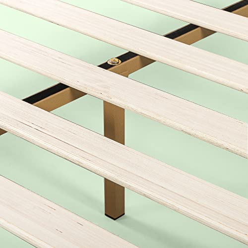 ZINUS Julia Rustic Wood Platform Bed Frame - King Size, Easy Assembly, No Box Spring Required Zinus