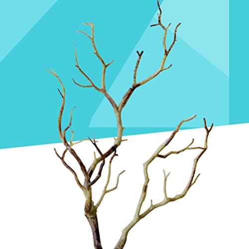 BESPORTBLE 3pcs Artificial Antler Dried Tree Branches Witch Antler Dried Tree Twig Stems for Vase DIY Crafts Wedding Party Home Decoration Coffee BESPORTBLE