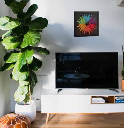 EYANKUNG String Art DIY Crafts Kits Supplies for Adults Beginner Unique Women Gift (Sunflower 12inch*12inch) EYANKUNG