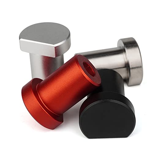 4 Pack Aluminum Alloy Bench Dogs Woodworking Clamp for 3/4 Inch (19mm) Dog Hole (Red) DDWT