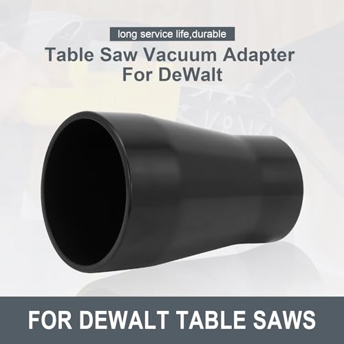 Thaekuns Table Saw Vacuum Adapter for DeWalt contractor saw and shop vac etc Thaekuns