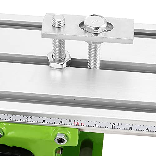 JOIKIT 12.2 Inch Mini Milling Machine Worktable, Compound Drilling Slide Table, Multifunction Worktable, Drill Vise Fixture Adjustment Worktable for JOIKIT
