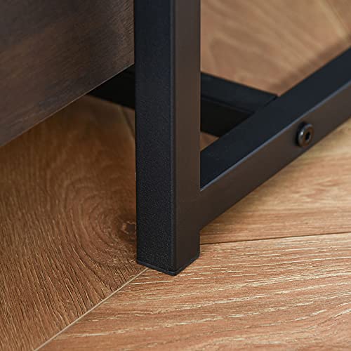 Vinsetto Office File Cabinet with 2 Large Drawers and Adjustable Metal Hanging Bars for A4, Letter and Legal Sized Files, Storage Organizer, Vinsetto