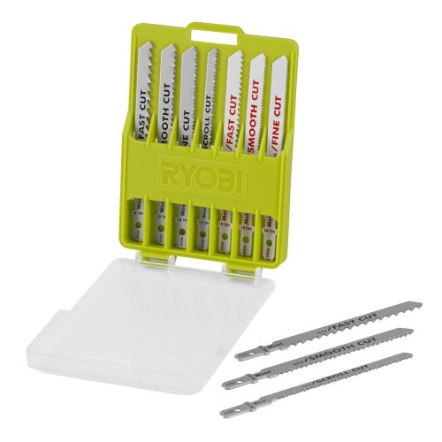 Ryobi A14AK10 All-Purpose Jig Saw Blade Kit (10-Piece) Ryobi
