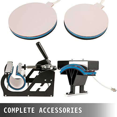 Mophorn Heat Press Machine 15x15 inch 5in1 T-Shirt Heat Press and Vinyl Cutter 54 inch Plotter Machine 1350mm Paper Feed Vinyl Cutter Plotter Mophorn