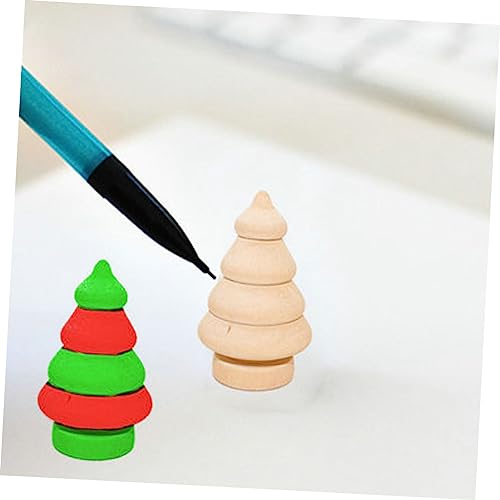 SEWACC 15pcs Wood Decor Natural Home Decor Home Decoration Unfinished Wooden Figurine Unfinished DIY Doll Blank Peg Dolls Household Crafts Wooden SEWACC