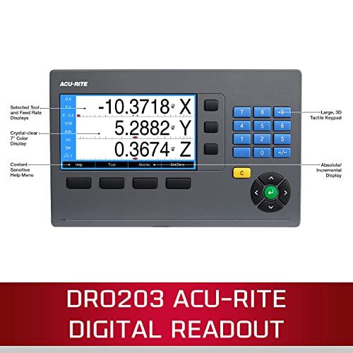 JET GH-1860ZX, 18" x 60" Geared Head Metal Lathe, ACU-RITE 203 DRO, Taper Attachment, Collet Closer (321505) Jet