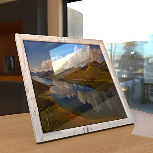 2 Pieces 8" x 12" Clear Acrylic Sheet Cast Plexiglass 1/8”Thick (3mm) Plexiglass Sheet Clear Plastic Sheet, for Sign,Craft, Photo Frame, DIY Display Lesnlok